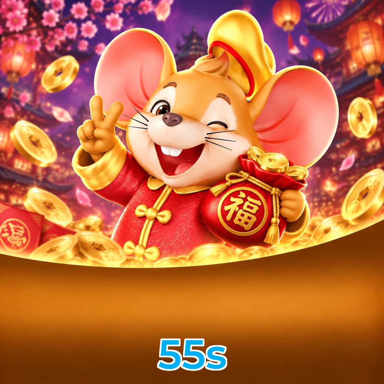 Catálogo de slots da 55s com RTP médio de 96,52%